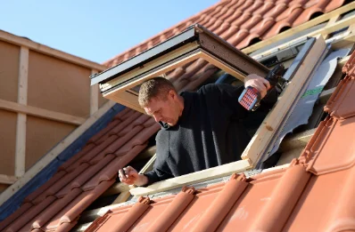 Pose de fenêtres de toit Velux à Berny-Rivière